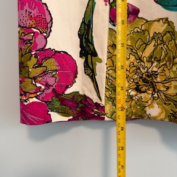 Lane Bryant Women’s Plus Floral Print Cotton Skirt Size 22 - Picture 5 of 6